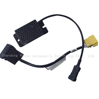 Vehicle natural gas leakage alarm