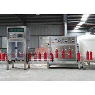 Fire extinguisher production line