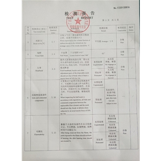 KN95口罩检验报告